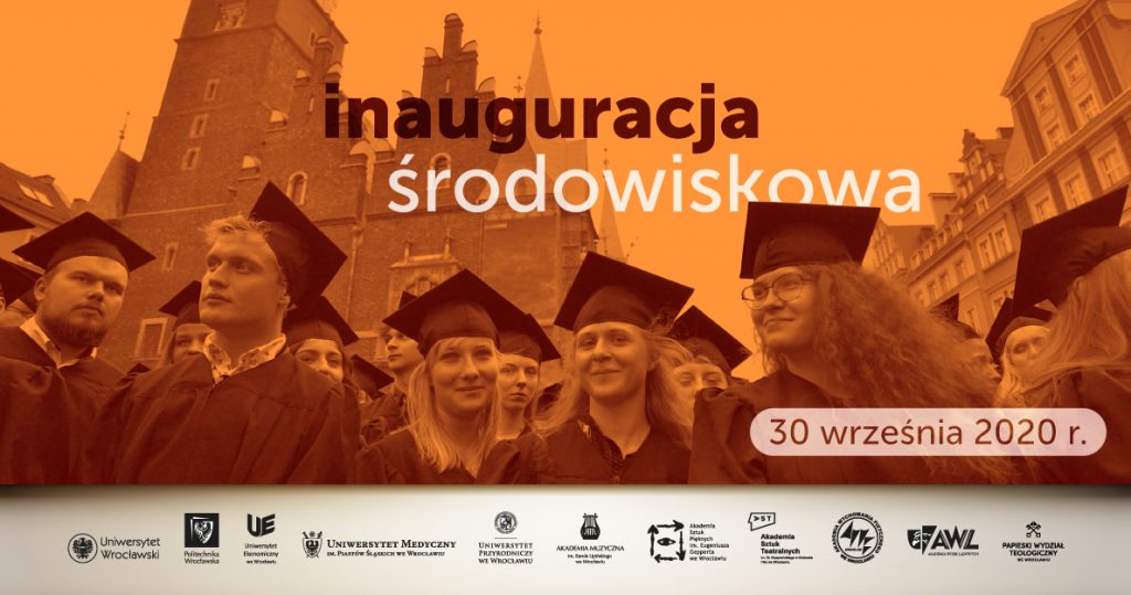 Inauguracja środowiskowa Uczelni Wrocławskich - zaproszenie